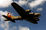 Another shot of the Collings Foundations B-17 as seen from the waist window of their B-24.