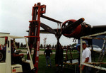 Removing the propeller from the #4 engine of the Collings Foundation B-24.
