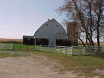 Another shot of the barn from the driveway.