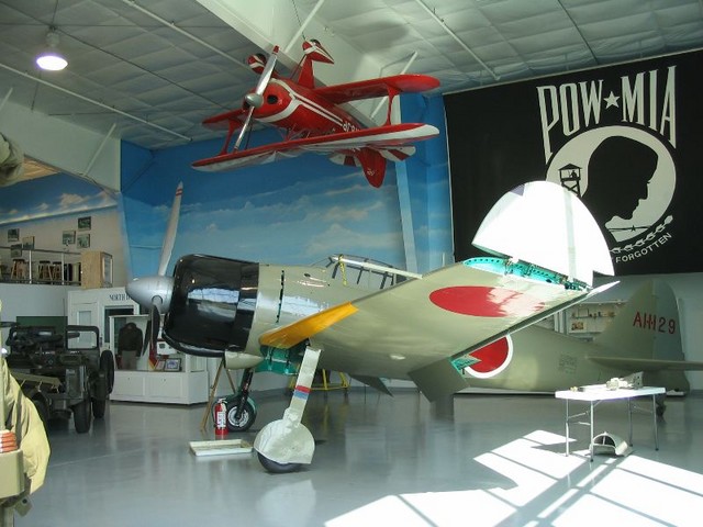 Authentic Japanese Zero -- except for the engine.