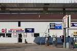 The Laporte gas/service station.