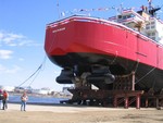Highlight for Album: USCGC Mackinaw Launch