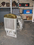Split Rock was converted to electricity in 1940.  This electric generator was kept on site to use as a backup power source for the light.