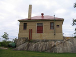 The back of the fog signal building.