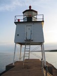 Highlight for Album: Two Harbors Breakwater Light